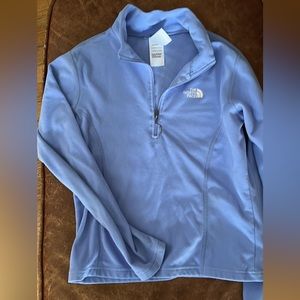 North Face fleece 1/4 zip